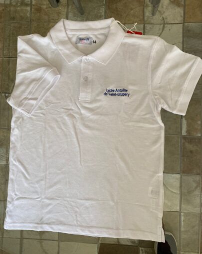 Polera Pique manga corta Alianza Francesa