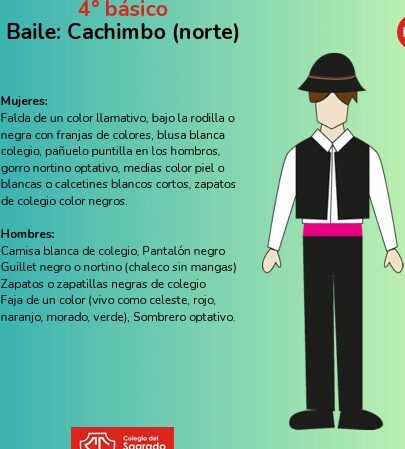 Disfraz 4to básico Hombre
